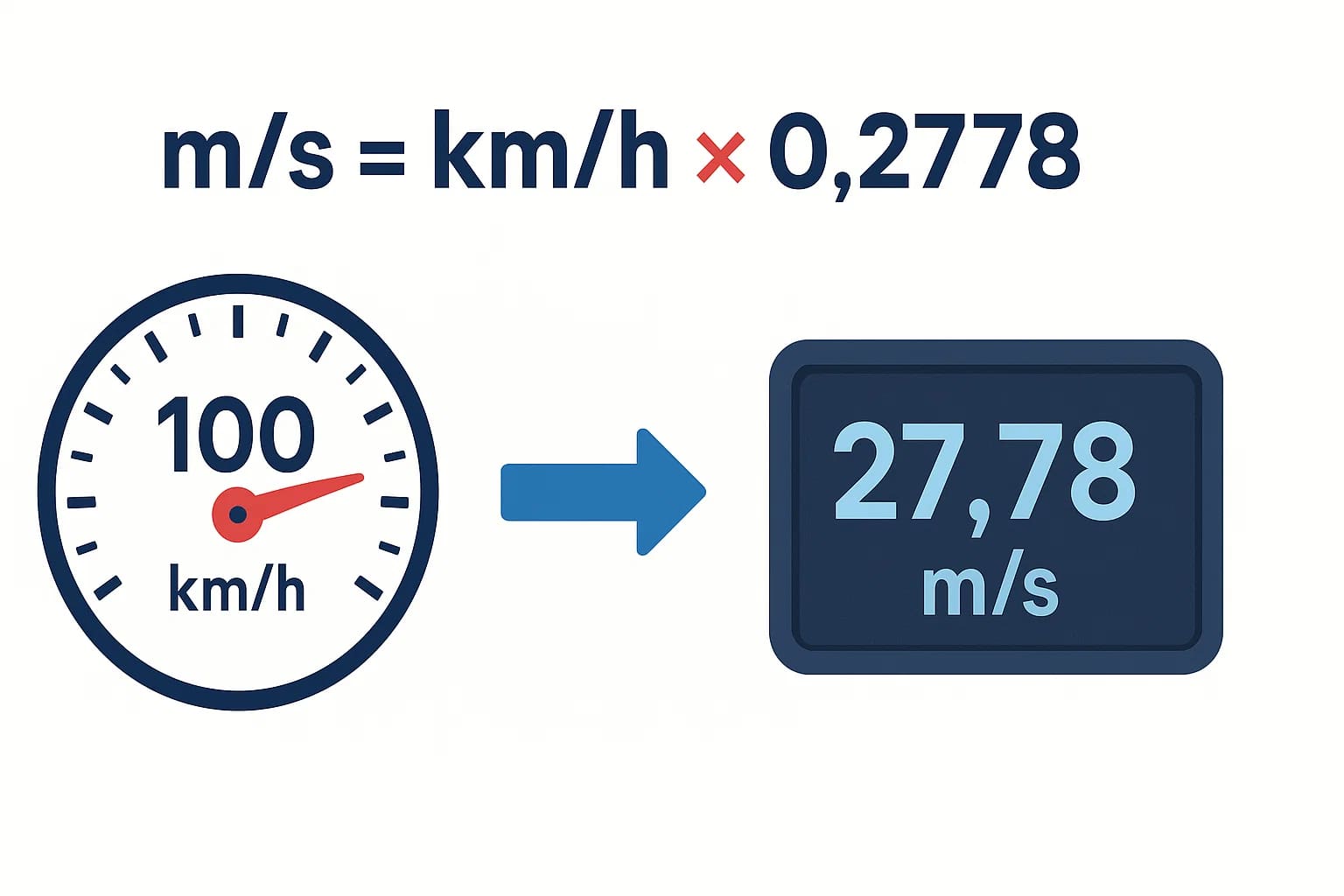 Meter Pro Sekunde In Km H